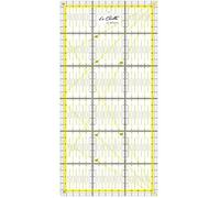 Règle Patchwork 30x15cm Règle Universelle pour Tapis de Découpe Transparente avec Graduations en CM, MM et Angles | Pour la Couture