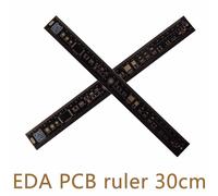 Règle PCB multifonctionnelle EDA, outil de mesure, rapporteur de haute précision 30CM 11.8 pouces