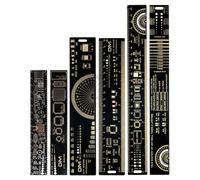 Règle Pcb Multifonctionnelle,Outil De Mesure De Résistances,Puzzles,Puce Ic,Smd,Diode,Transistor,3 Types,15cm,20cm,25cm - Type 3 In 1