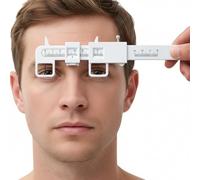 Règle PD 8, 3 pouces Outil de mesure de la distance pupillaire Marquage clair Règle distance entre les pupilles pour les magasins d'optique, les hôpitaux, les examens la vue, l'ajustement d