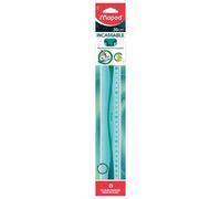 Maped Règle plate Flex 30 cm incassable - Bleu ou Vert