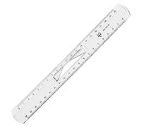 Règle plate incassable double décimètre