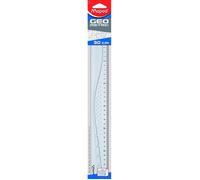 Maped - Règle plate Geometric - 30 cm - Plastique transparent