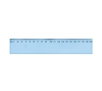 Règle plate plastique incassable 30 cm