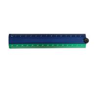 Règle pliable en alliage d'aluminium multifonction pour bureau, salle de classe, ingénierie, rédaction, mesure en acier inoxydable