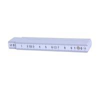 Règle pliable multifonction de 1 mètre avec marquage transparent pour des mesures précises dans les maisons et les projets d'atelier, outil de rénovation de maison