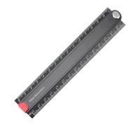 Règle Pliante - 30 Cm Règles Pliants Droits | Règlle Pliable En alliages En alliages En Aluminium | Règgle De Papeterie En Métal À 90 ° | Atelier D'outils De Mesure Géométrique En Métal