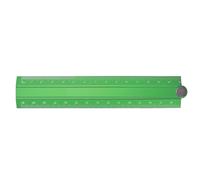 Règle Pliante De Style Simple En Alliage D'aluminium,Règle De Papeterie Créative En Métal Pliable 15cm 30cm,Outil De Mesure De Dessin Pour Étudiant - Type Green