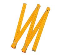 Règle pliante en bois de 1M, règle pliante en bois portative double face
