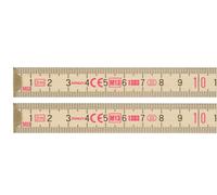 Stanley - Mesure pliante bois naturel 2 m G