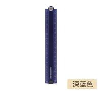 Règle Pliante Japonaise Warriuyo Impression Urbaine Série Règle En Aluminium Simple Et Créatif Wsg-Cluw30db - Type Deep Blue