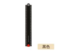 Règle Pliante Japonaise Warriuyo Impression Urbaine Série Règle En Aluminium Simple Et Créatif Wsg-Cluw30db - Type Black