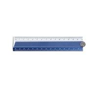 Règle pliante multifonction pour enfants, 15 cm pliée à 30 cm, étendue, ergonomique, en aluminium, pliable droit