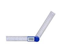 Règle Pliante, Rapporteur D'angle Numérique, Règle D'angle En Acier Inoxydable Pour Charpentier Et Fausse Équerre, 200 Mm