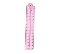 Règle pliante transparente pour mesurer la longueur 0-30 cm échelle mathématique outil de dessin pour dessin flexible