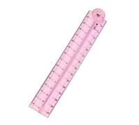 Règle pliante transparente pour mesurer la longueur 0-30 cm échelle mathématique outil de dessin pour dessin