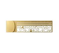 Règle pochoir chat et marque-page,marque page chat,outil de mesure de 15cm avec un design adorable - Règles à motif de chat pour agendas et fournitures de bureau，G