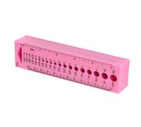 Règle pour aiguille à tricoter en plastique,Règle pour aiguille à tricoter en plastique,Règle pour aiguille à tricoter,Règle de couture,Règle CM,Règle