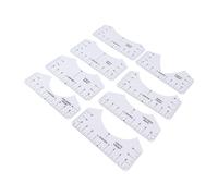 Règle pour Chemise,Règle pour Chemise,Outil d'alignement pour Chemise,Guide de centrage pour Règle pour Chemise,Outil de mesure pour Chemise,Règle pour Chemise pour Presse à Chaleur