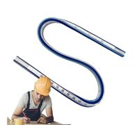 Règle pour courbes de - PVC + bande de métal | Ruṣer pour la fabrication de vêtements, outil de dessin architectural multifonction | Règle serpent flexible pour design ingénierist