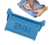 Règle pour couture à la main - ABS 3,3 x 5,9 x 1 cm | Règle de guidage à coudre | Calibre pour matelassage manuel portable | Pour les personnes âgées Grand-mère Utilisateurs expérimentés Hommes