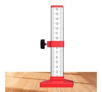 Règle pour pose de carreaux de sol - Règle de hauteur pour carrelage de plafond et de sol, échelle pour règles de brique, échelles de graduation pour maçons, d'aluminium épais pour un