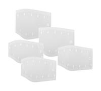 Règle pour sourcils - Guide de cartographie transparent - 5 pièces, règle de positionnement des sourcils, kit - pour usage quotidien, maison, voyage, mariage, fête, anniversaire, salon marié