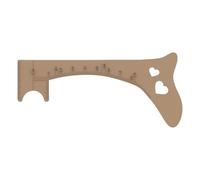 Règle Pour Tracer Les Sourcils - Régles À Sourcils Autocollants - Règle Outil De Mesure Adhésif | Pour Crayon À Sourcils Règle De Sourcil Pour Maquillage