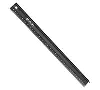 Règle professionnelle en aluminium avec mesure des angles - Règle droite protectrice pour travaux de précision dans les projets de rénovation de bâtiments