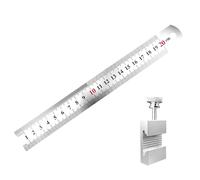 Règle professionnelle multi-échelle avec poignée antidérapante et résistance pour le travail du bois