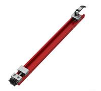 Règle réglable en alliage d'aluminium de 0 à 300 mm de largeur avec boucle de verrouillage bidirectionnelle pour scie à table, projets de travail du bois (360 mm)