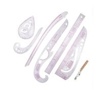 Règle, Règle de couture métrique en plastique, courbe française, 7 pièces/ensemble, for la, le classement, confection patrons