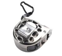 Règle rétractable en acier inoxydable, mètre ruban métrique de 5 m, anti-lame durable, pour double échelle facile à lire pour artisans, décorateurs et (3m16)