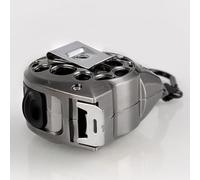 Règle rétractable en acier inoxydable, mètre ruban métrique de 5 m, anti-lame durable, pour double échelle facile à lire pour artisans, décorateurs et (5 m25)