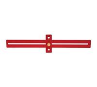 Règle Roulante Menuserie, Reglet Aluminium 40 cm, Haute Précision - Mesure Fiable, Durable et Portable, Pour Traçage et Scribe Bois