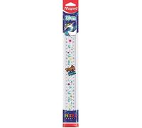 Règle Scolaire Incassable 30 cm - Maped - Règle Souple et Flexible pour Collège - Gamme Pixel Party