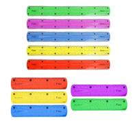 Règle Souple 10 Pièces, Règle Souple Créative, Règle Souple Pliable, Règle Élastique Résistante Aux Chutes Et À L'Usure, Ensemble De Règles Souples Pour Une Utilisation Sur Le Campus