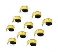 Règle Souple Aimantée 39.37 Pouces Jaune Règle Souple Aimantée(yellow) | Double échelle métrique et impériale, lecture pour facile, grands chiffres clairs, idéal précision