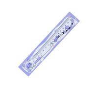 Règle souple en forme de chats de 15 cm avec échelle transparente, outil de mesure droit pour dessins de chats adorables
