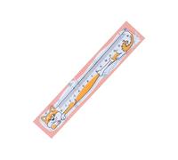 Règle souple en forme de chats de 15 cm avec échelle transparente, outil de mesure droit pour dessins de chats adorables