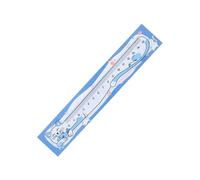 Règle souple en forme de chats de 15 cm avec échelle transparente, outil de mesure droite pour les dessins, doux et adorables chats avec échelle claire droite pour étudiants
