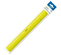 Règle souple - Milan - 30 cm - Jaune - Flexible - Résistant