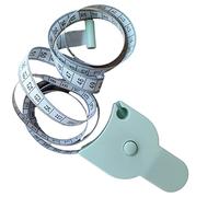 Règle souple pour mesurer la graisse corporelle - Règle de mesure de la graisse corporelle - Mètre tridimensionnel - Mètre ruban à coudre numérique rétractable - Mesures du corps métriques - Souple et