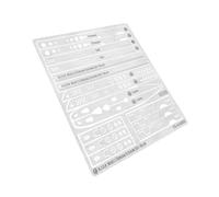 Règle souple pour tracer des accessoires de passe-temps, règle de guide pour surfaces incurvées, outil d'artisanat pour détails de modèle, gabarit de ligne de panneau en métal