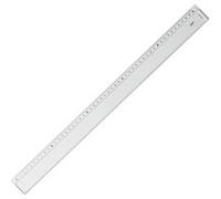 Règle transparente 1 biseau 50 cm G