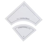 Règle transparente pour patchwork, couture, loisirs créatifs, outils de conception en acrylique, outils pour étudiants, designers, modèles de matelassage, gabarit créatif, ensemble d'outils à main