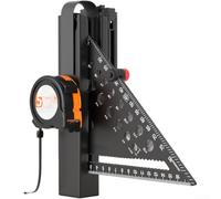 Règle Triangle Alu 7 Pouces Kit Mesure Précision | Équerre triangle alu 7", angles pour précis, marquage layout, pour robuste léger, compatible kit 5m