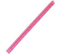 Règle triangulaire 15 cm Règle droite en plastique Pratique pour étudiant Papeterie Double échelle Instrument de mesure Bureau Fournitures scolaires Couleur aléatoire Livraison stationnaire Processus