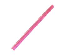 RèGle Triangulaire 15CM RèGle Droite Papeterie Pratique Pour éTudiant Outil De Mesure à Double éChelle Fournitures Scolaires De Bureau Couleur AléAtoire