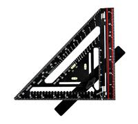 Règle triangulaire de dessin architecturale facile à transporter avec tige de positionnement pour une disposition précise et précise de l'outil de mesure d'architecte